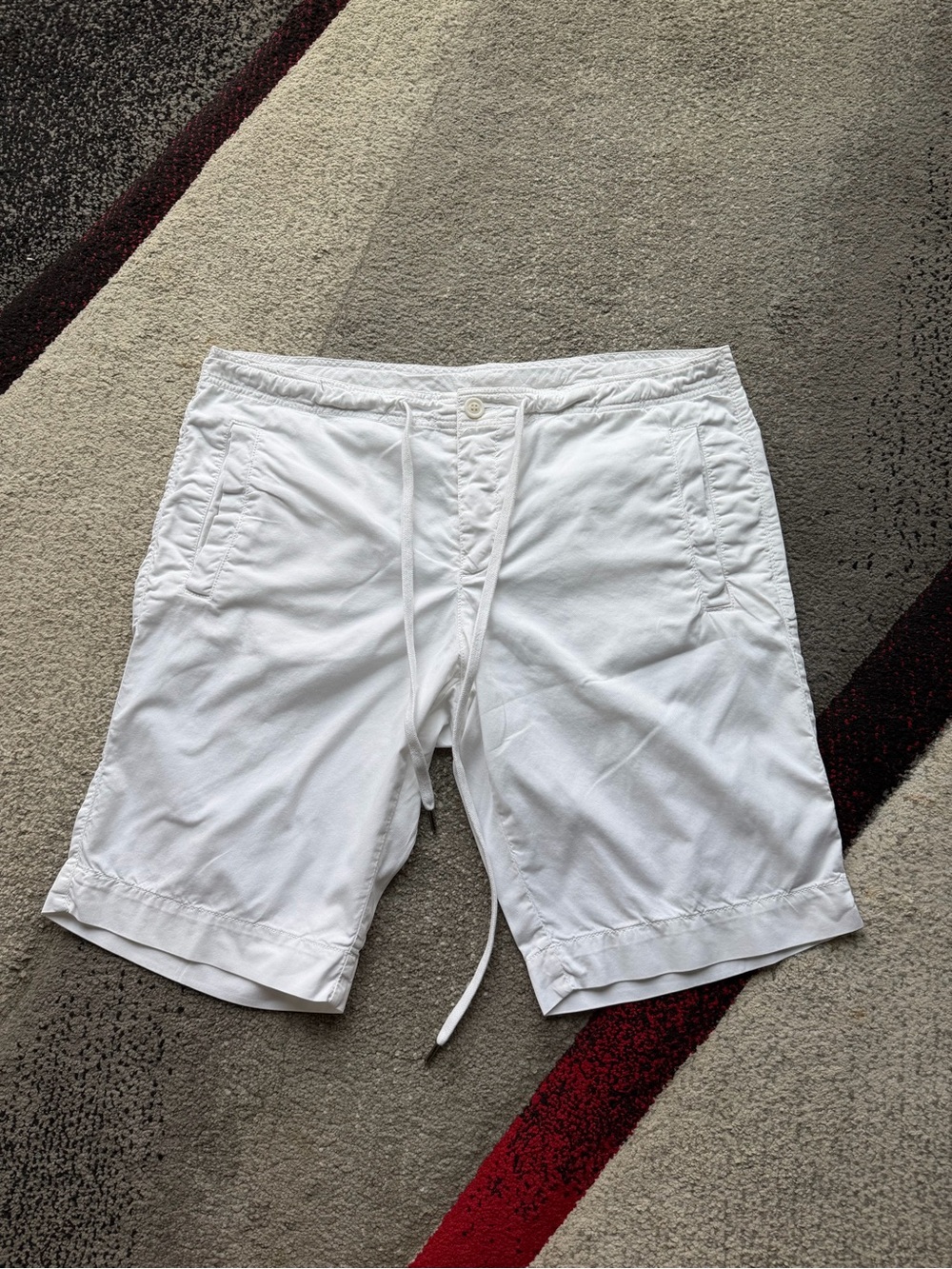 Velvet By Graham & Spencer White Cargo Shorts